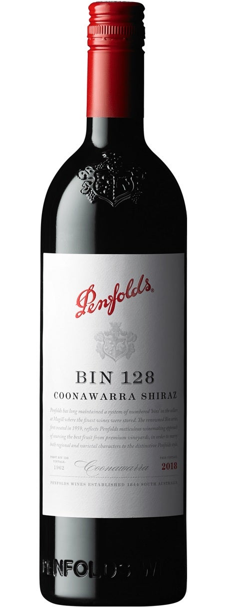 Penfolds Bin 128 Coonawarra Shiraz 2018 Wine